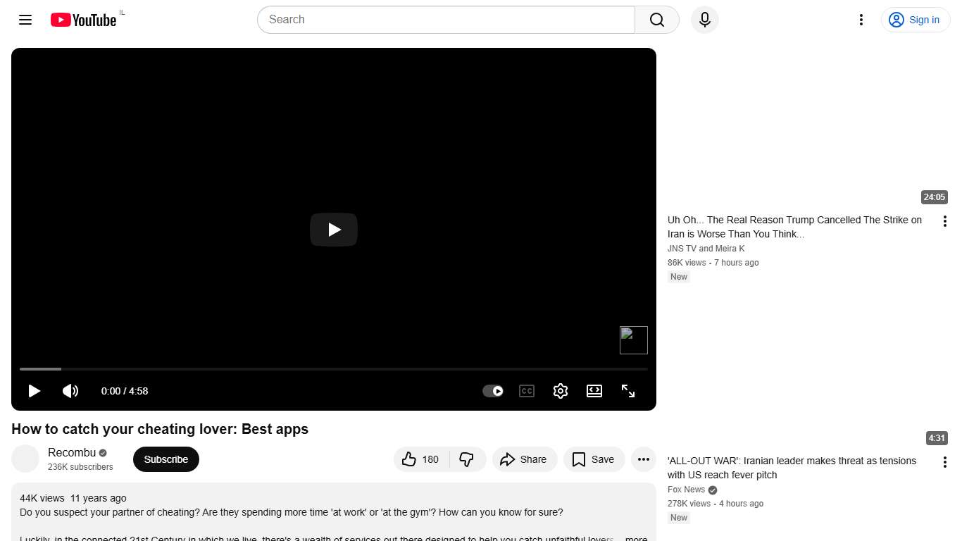 How to catch your cheating lover: Best apps - YouTube